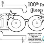 100th Day Of School Activity Glasses Craft 100 Days Of School 100th