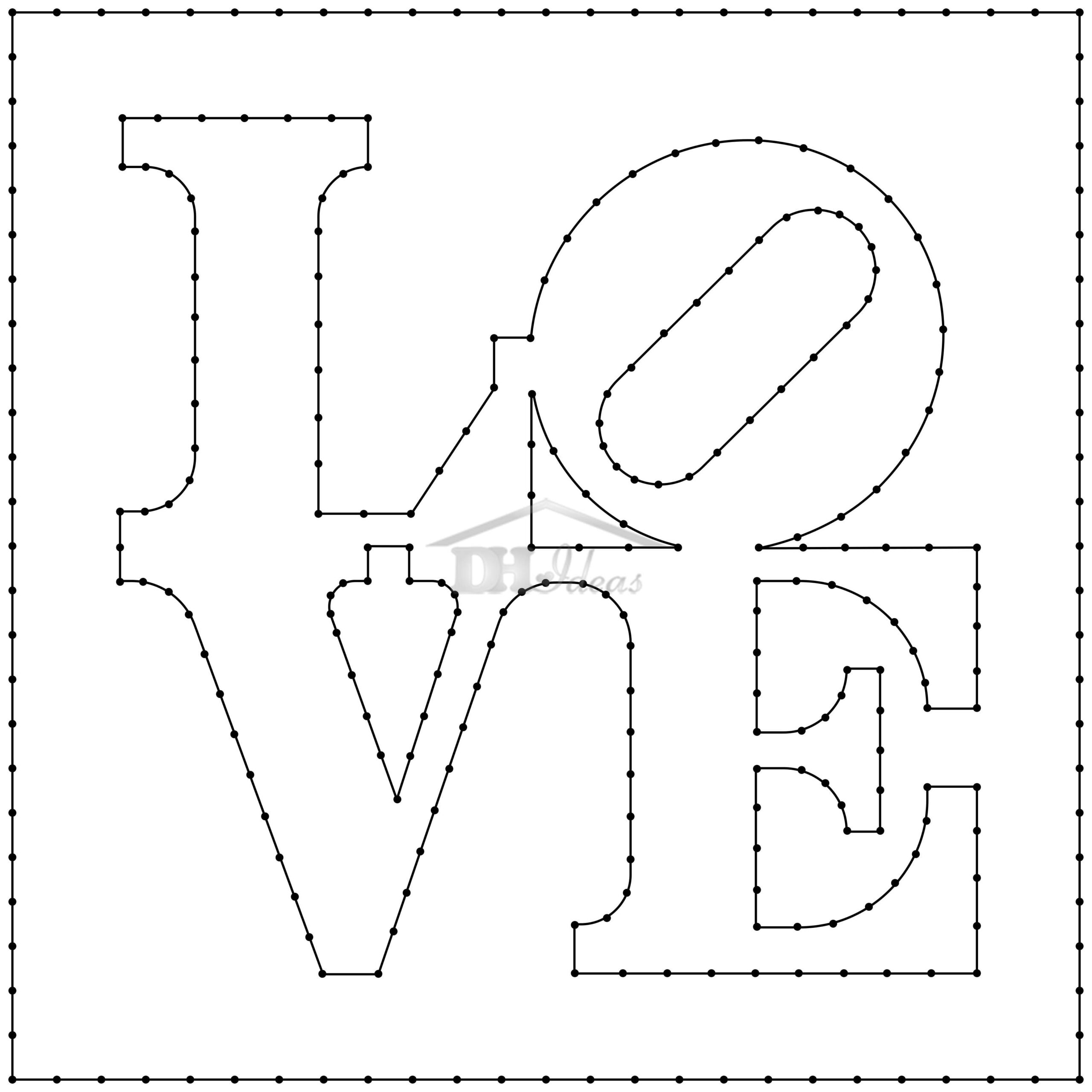 30 Free Printable String Art Patterns Direct Download Decor Home Ideas