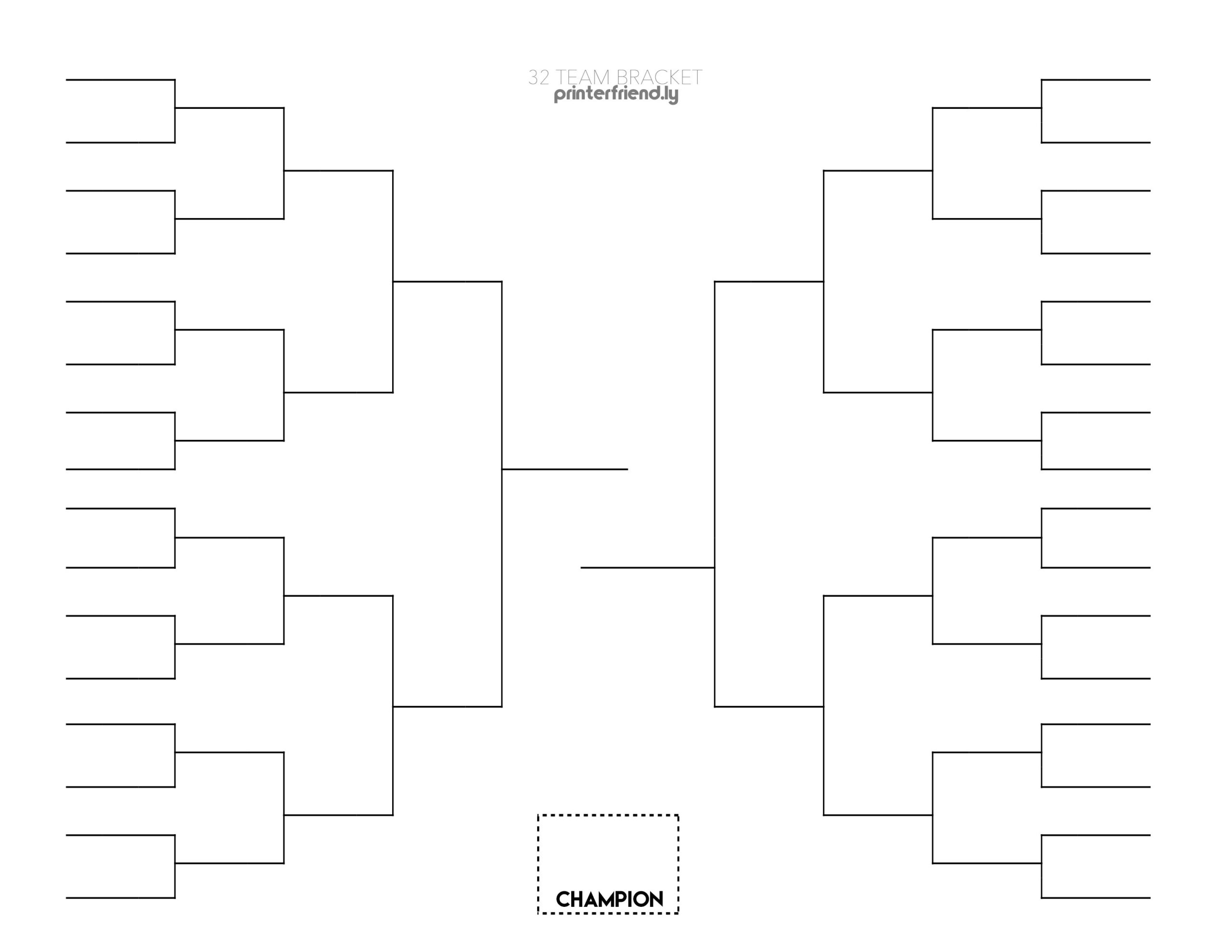 Free Printable Wrestling Brackets | Rossy Printable