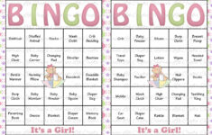 50 Free Printable Baby Bingo Cards Free Printable Baby Shower Bingo