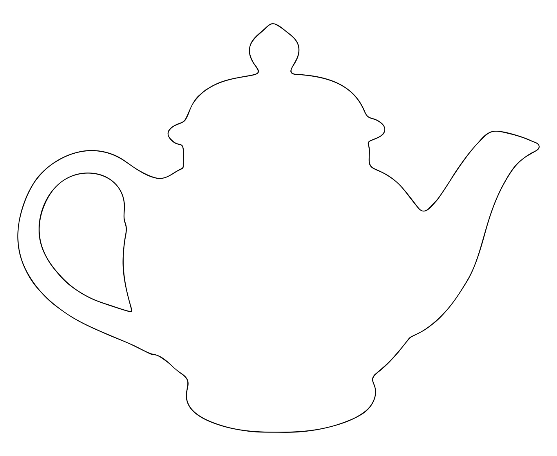 6 Best Printable Tea Pot Printablee