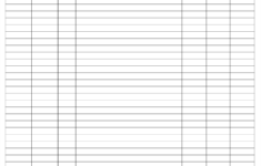 7 Best Accounting Ledger Template Printable Printablee