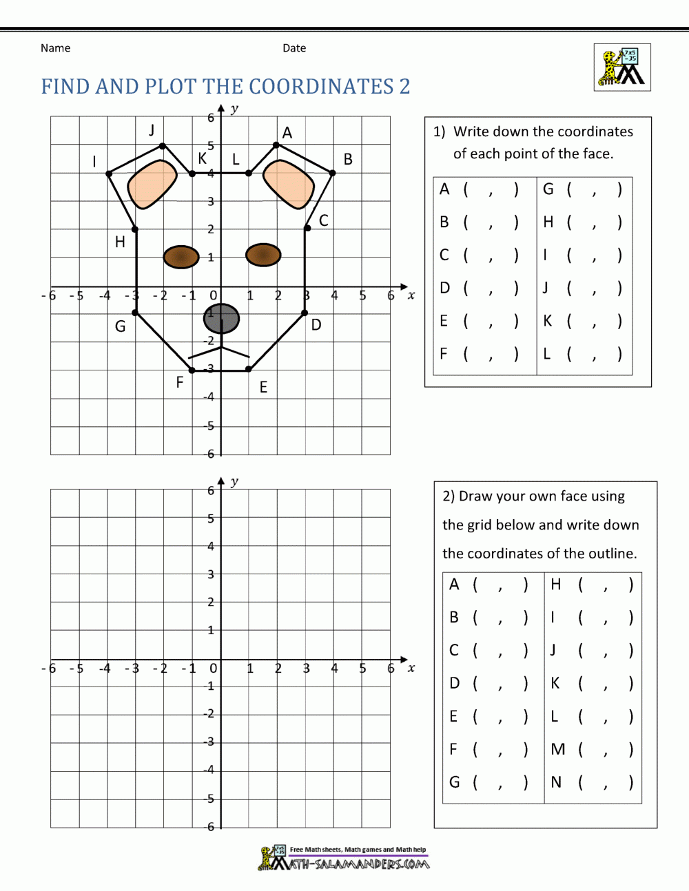 71 Mystery Spring Graphing Coordinates Worksheet Collections CORETANKU