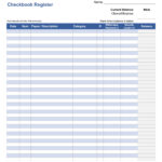 8 Best Free Printable Checkbook Register Printablee