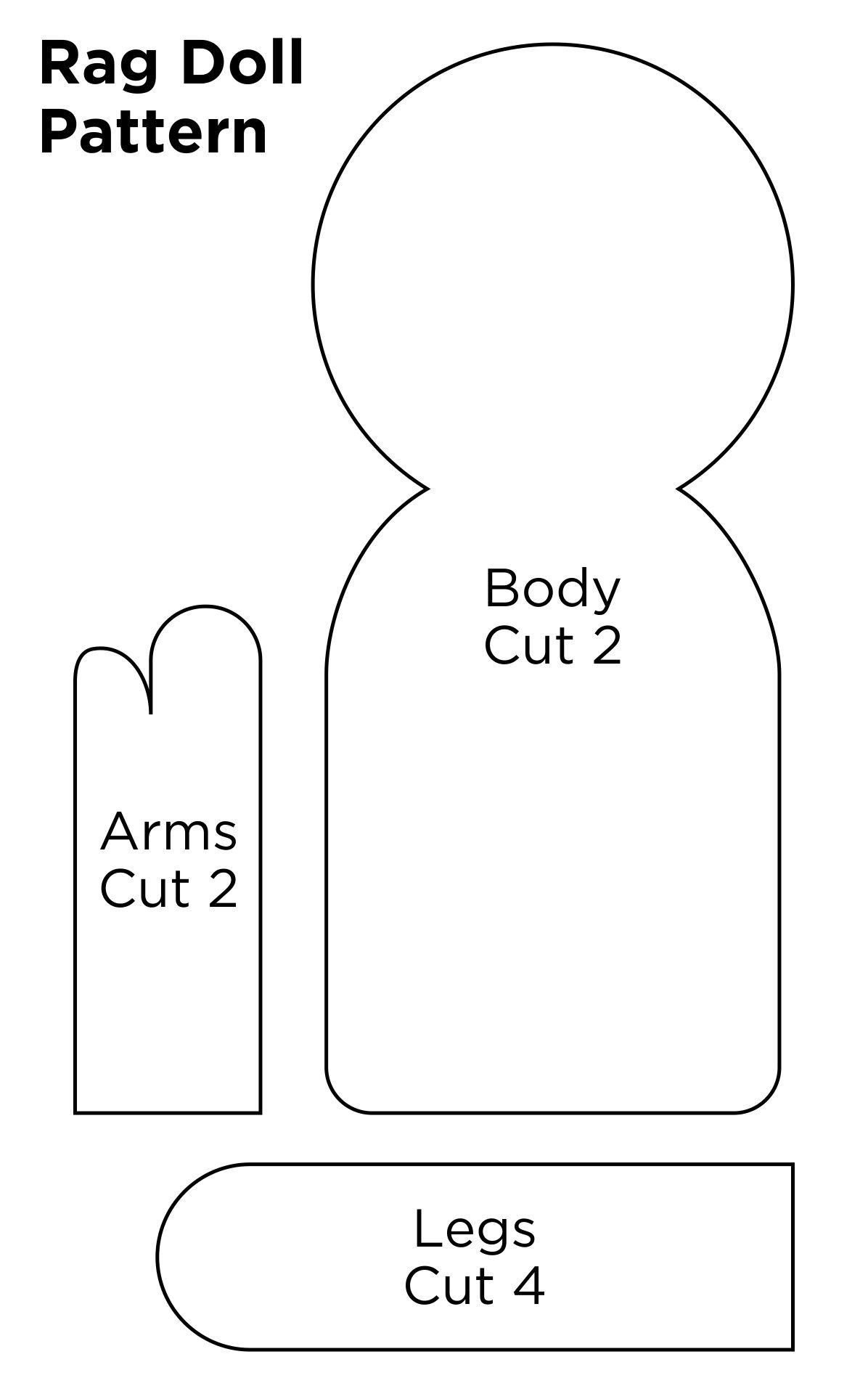 Free Printable Rag Doll Patterns Rossy Printable