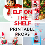 Adorable Elf On The Shelf Printable Props Letters And More Living