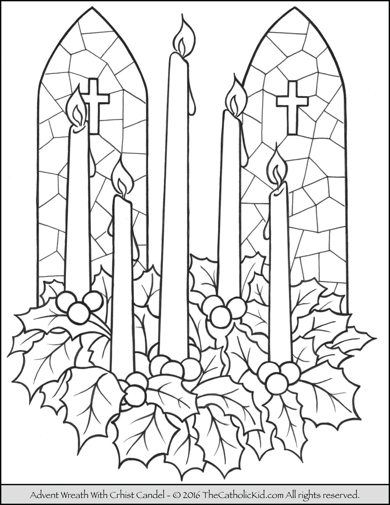 Advent Wreath CatholicBrain