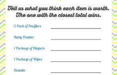 Baby Shower Games Printable With Answer Key 31 Free Printable Baby