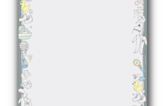 baby shower stationery paper printable paper with baby borders free Baby Shower Stationery Paper Printable Paper With Baby Borders Free