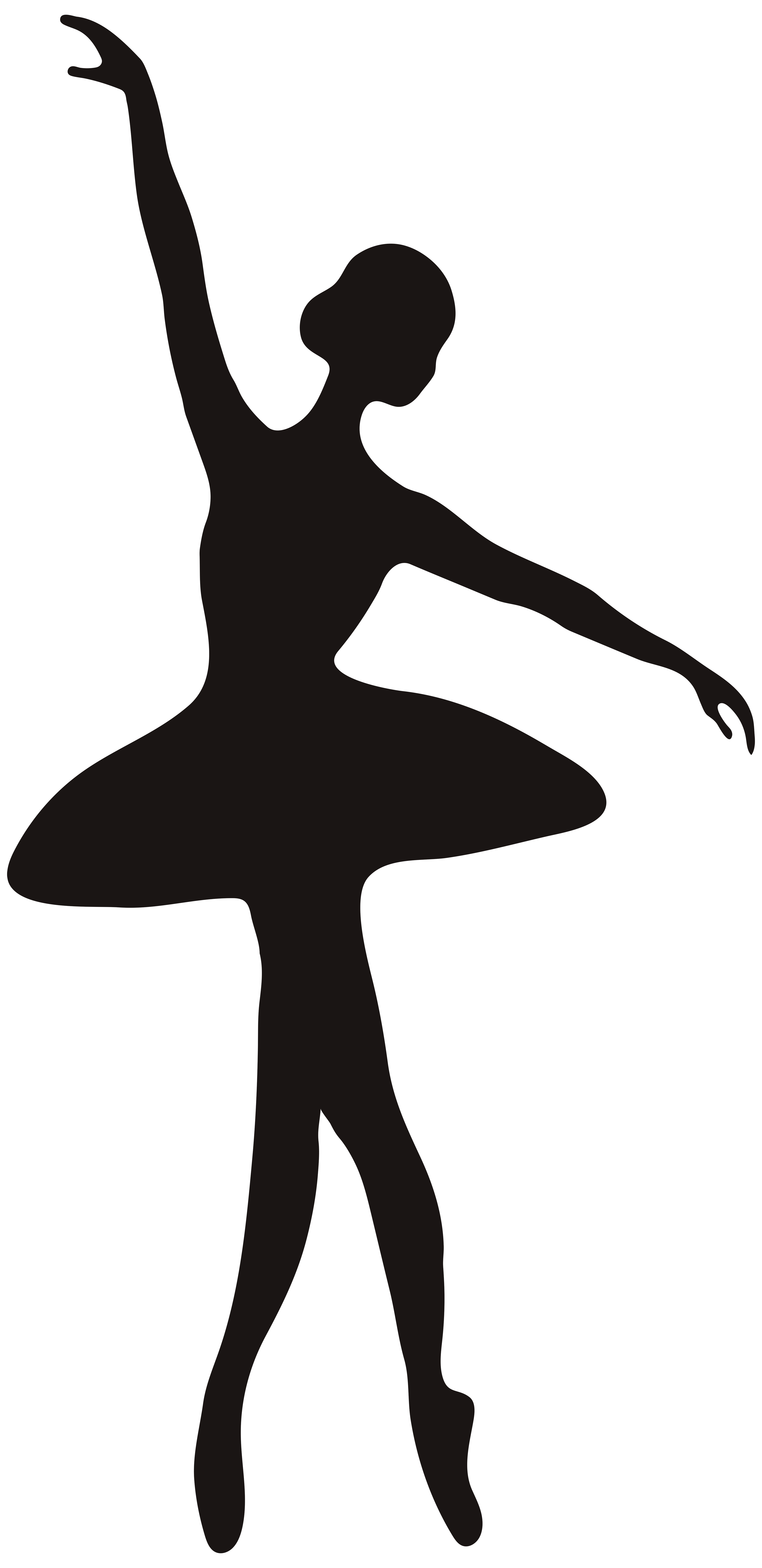 Ballerina Silhouette Template At GetDrawings Free Download