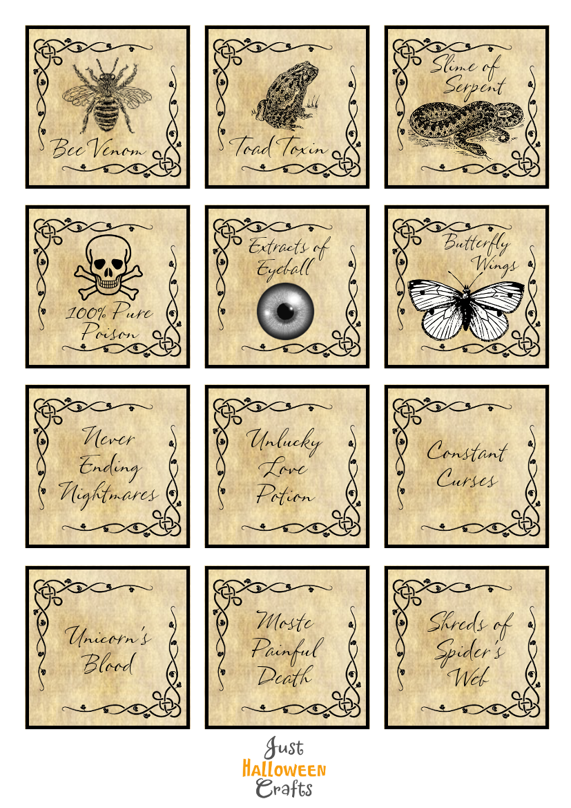 Best Printable Potion Labels Jimmy Website