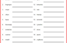 Christmas Scrambler Free Word Game Puzzle Thrifty Mommas Tips