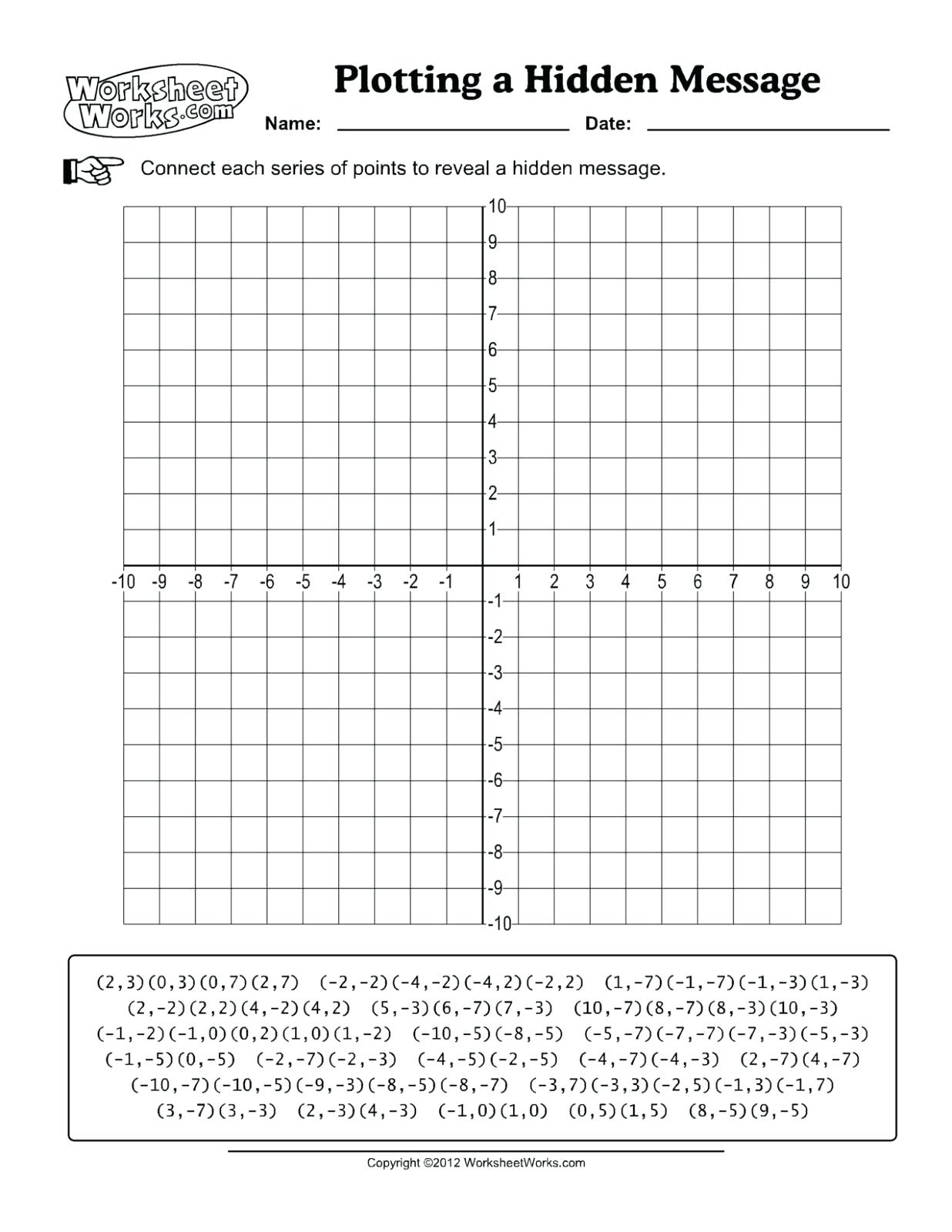 Christmas Worksheets Graphing Christmas Coordinate Graphing Pictures 