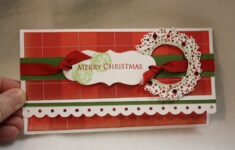 Classic Christina Money Holder Card from Christmas Card Sampler Class