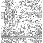 Coloring Page Hiddene Coloring Pages Free Printables Free Printable