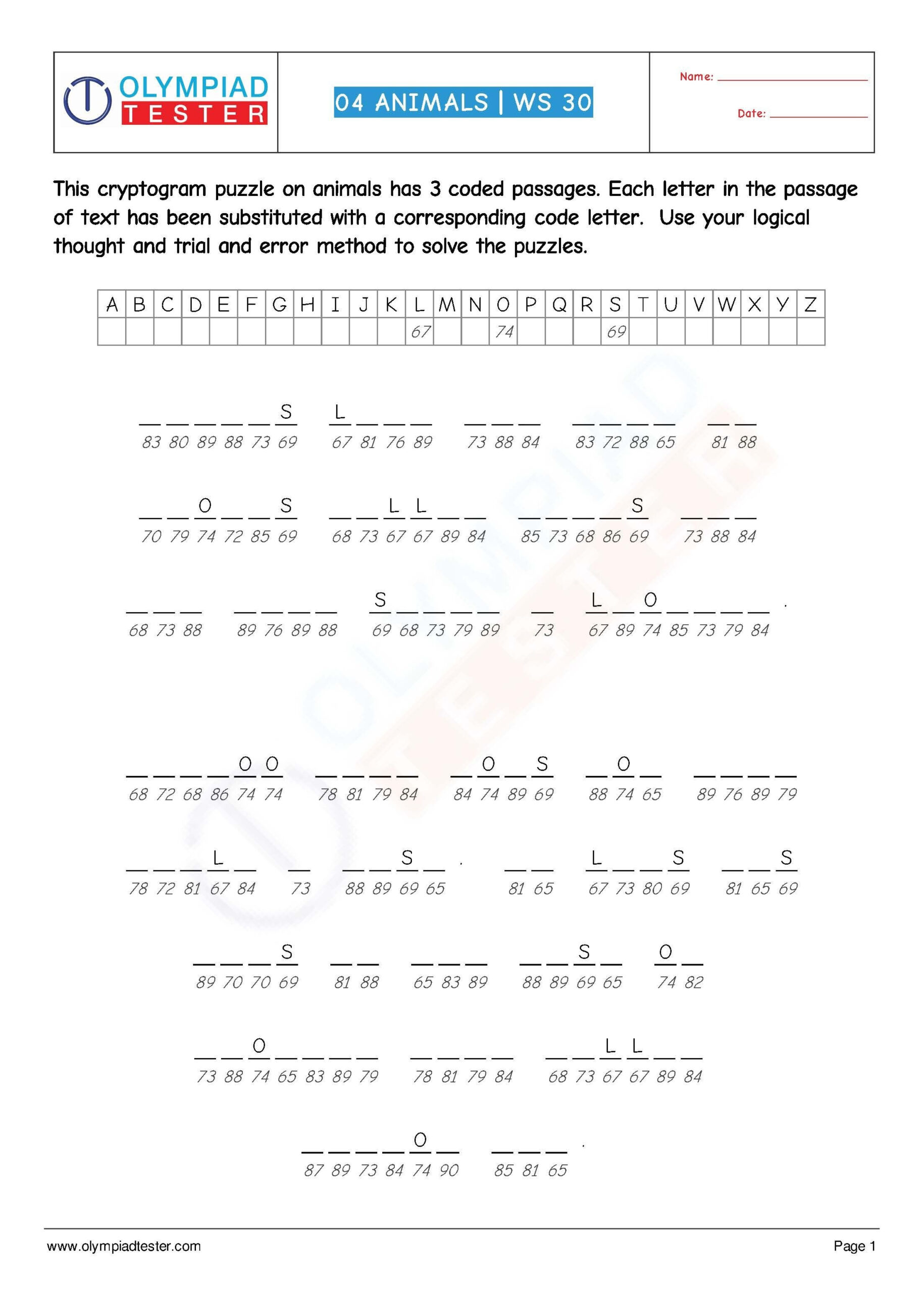 Cryptograms Puzzle Baron Free Printable Cryptograms Pdf Free 