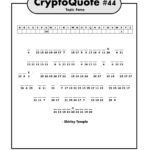 Cryptograms Torture Or Teacher Beyond Adversity Free Printable