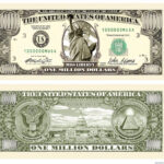 Details About 50 Traditional Million Dollar Bills Fun Novelty