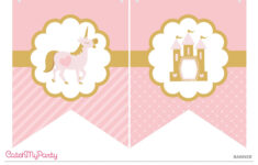 download the prettiest free little princess party printables banner Download The Prettiest Free Little Princess Party Printables Banner