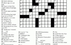 Easy Printable Crossword Puzzles For Adults Easy Crossword Puzzles