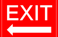 exit sign arrow left templates at allbusinesstemplates Exit Sign Arrow Left Templates At Allbusinesstemplates
