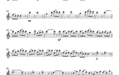 Flute Sheet Music The Irish Washerwoman Traditional