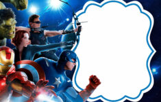 FREE Avengers Invitation Template All Characters FREE Printable