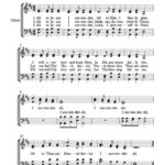 Free Choir Sheet Music I Surrender All Hymn Sheet Music Hymns