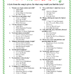 Free Christmas Picture Quiz Questions And Answers Printable Free