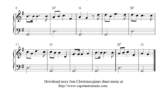 Free Christmas Sheet Music For Easy Piano Solo O Christmas Tree