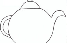 Free Download Teapot Coloring Page Educative Printable