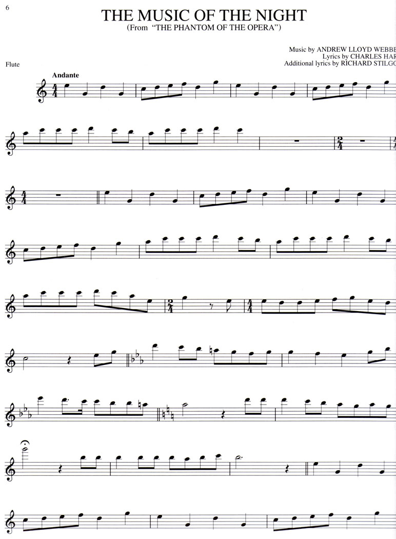 Free Online Flute Sheet Music