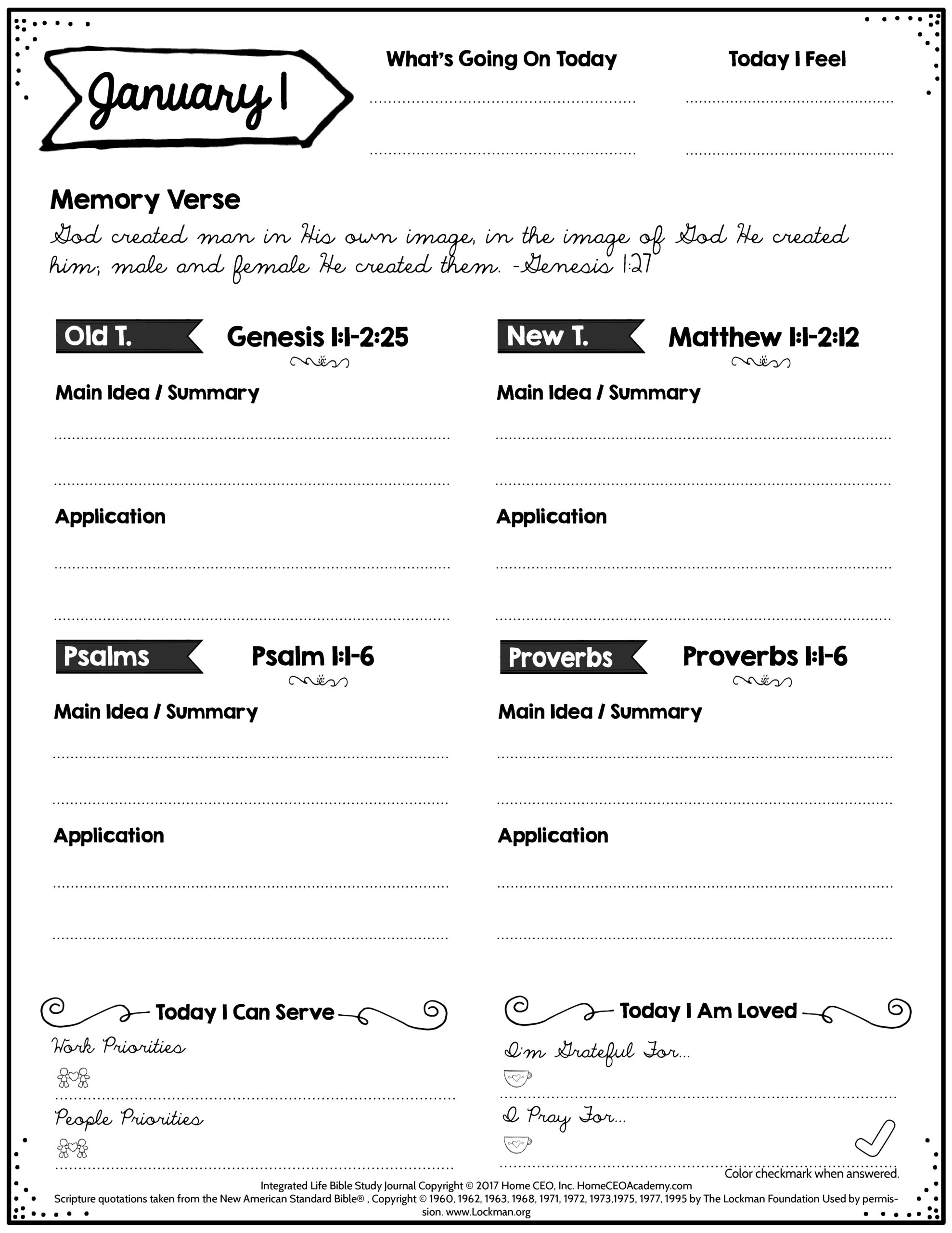 Free Printable Bible Study Lessons Genesis Free Printable