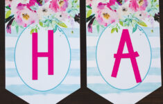 Free Printable Birthday Banner Six Clever Sisters