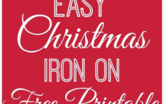 free printable christmas iron on transfers free printable Free Printable Christmas Iron On Transfers Free Printable