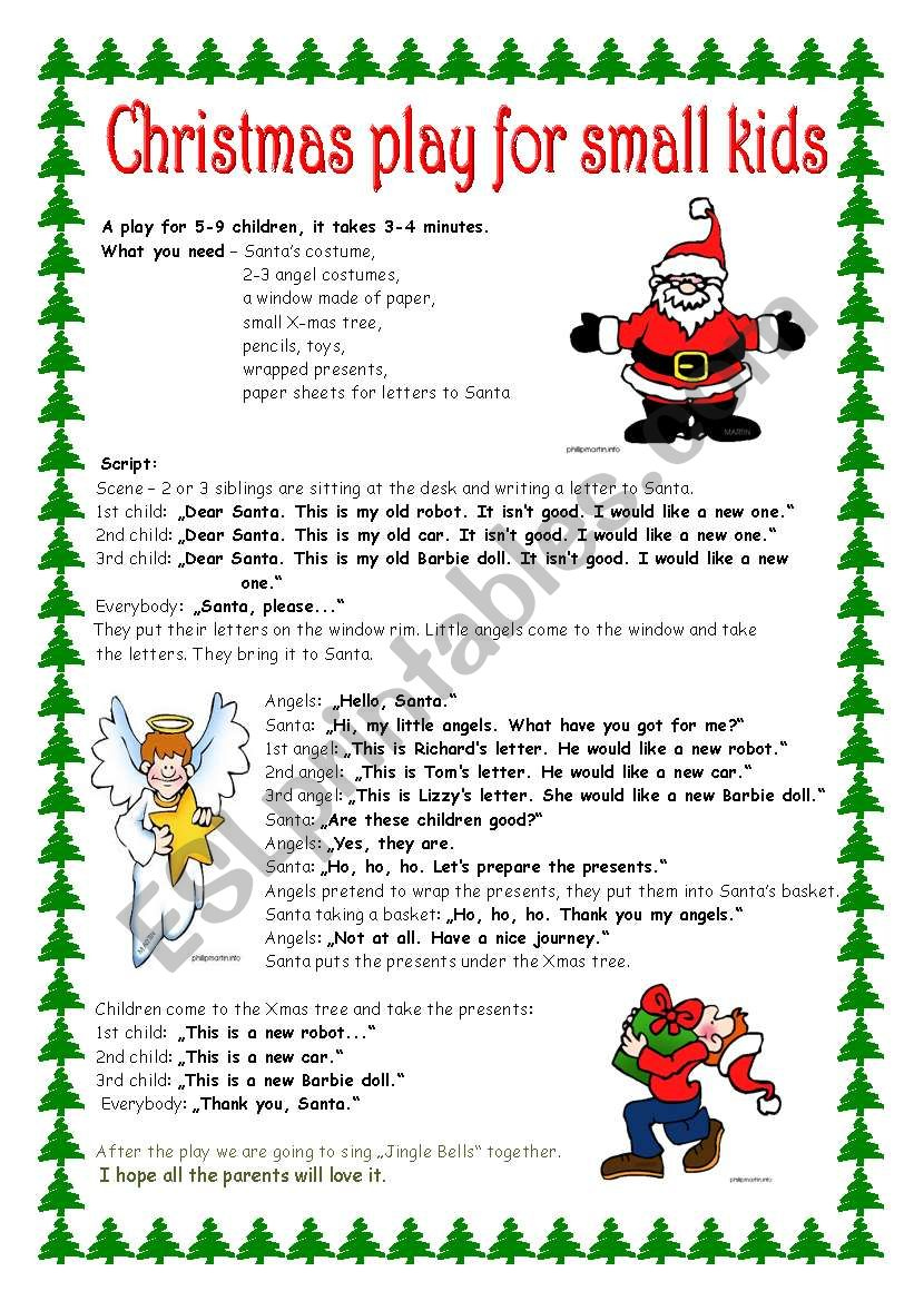 Accessible Printable Christmas Plays Church Rossy Printable