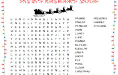 free printable christmas puzzles and games free printable Free Printable Christmas Puzzles And Games Free Printable