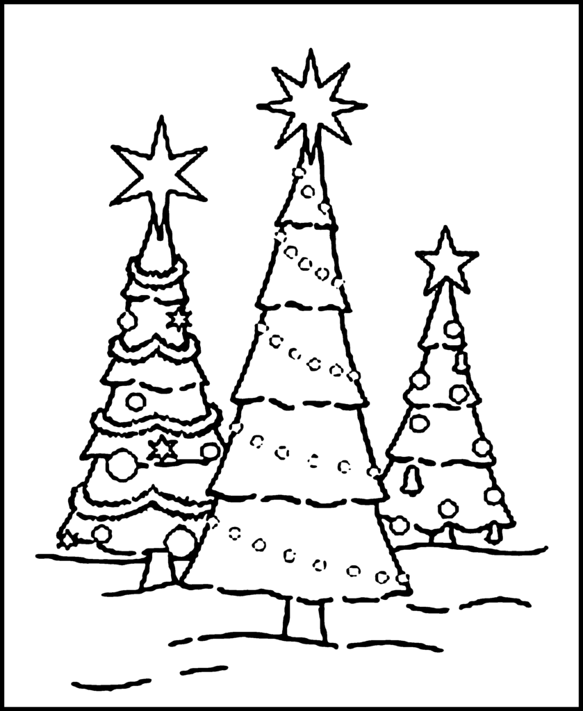 Free Printable Christmas Tree Coloring Pages For Kids Rossy Printable free-printable-christmas-tree-coloring-pages-for-kids-rossy-printable