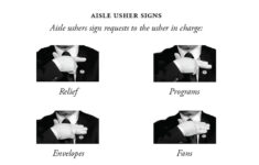 Free Printable Church Usher Hand Signals Free Printable