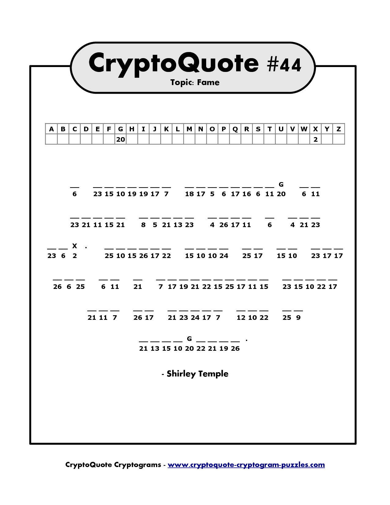Free Printable Cryptoquip Puzzles Rossy Printable