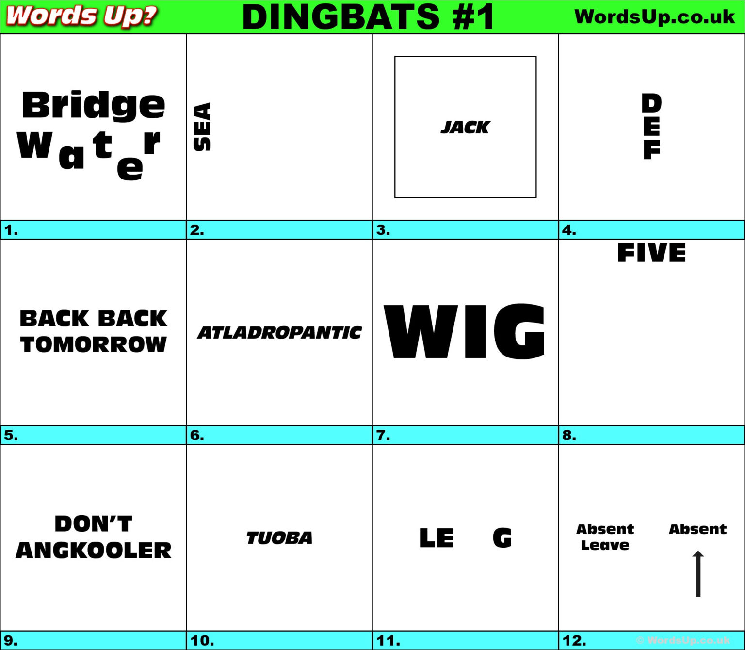 Free Printable Dingbats Puzzles Free Printables | Rossy Printable