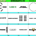 Free Printable Dingbats Puzzles Free Printables