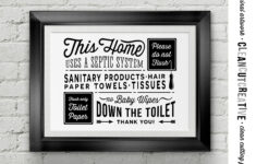 Free Printable Do Not Flush Signs Free Printable A To Z
