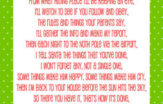 Free Printable Elf On The Shelf Story Free Printable