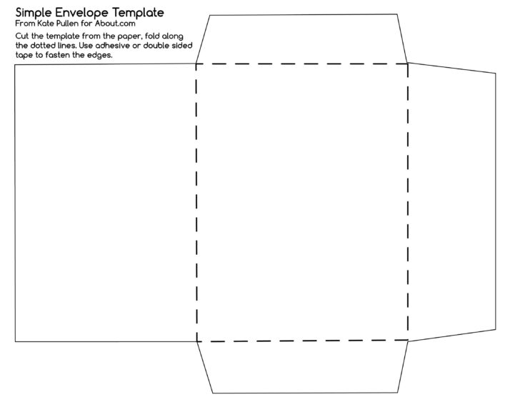 Free Printable Envelope Size 10 Template