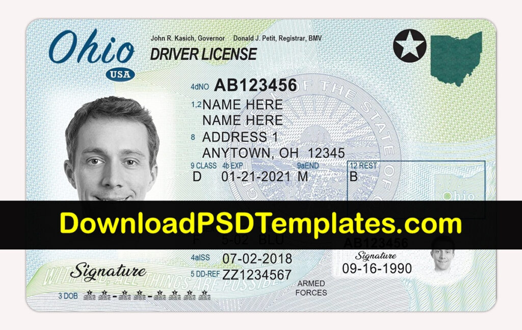 Free Printable Fake Drivers License Free Printable | Rossy Printable