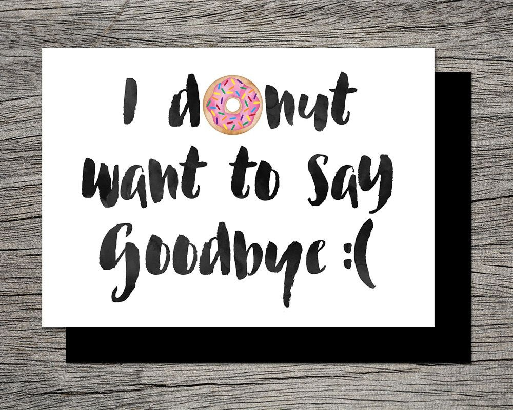 Free Printable Farewell Card For Coworker Free Printable