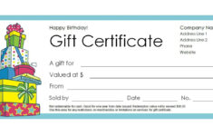 Free Printable Gift Vouchers Uk Free Printable