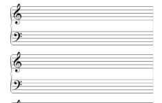 free printable grand staff paper free printable Free Printable Grand Staff Paper Free Printable