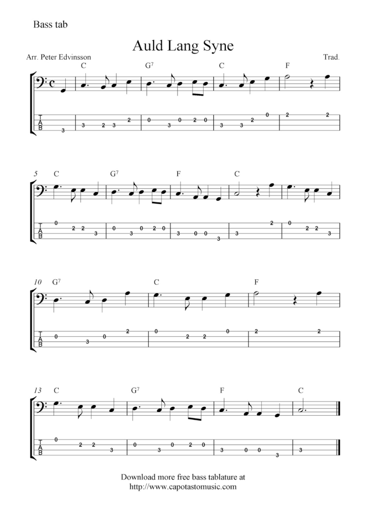 Free Printable Guitar Tabs For Beginners Rossy Printable